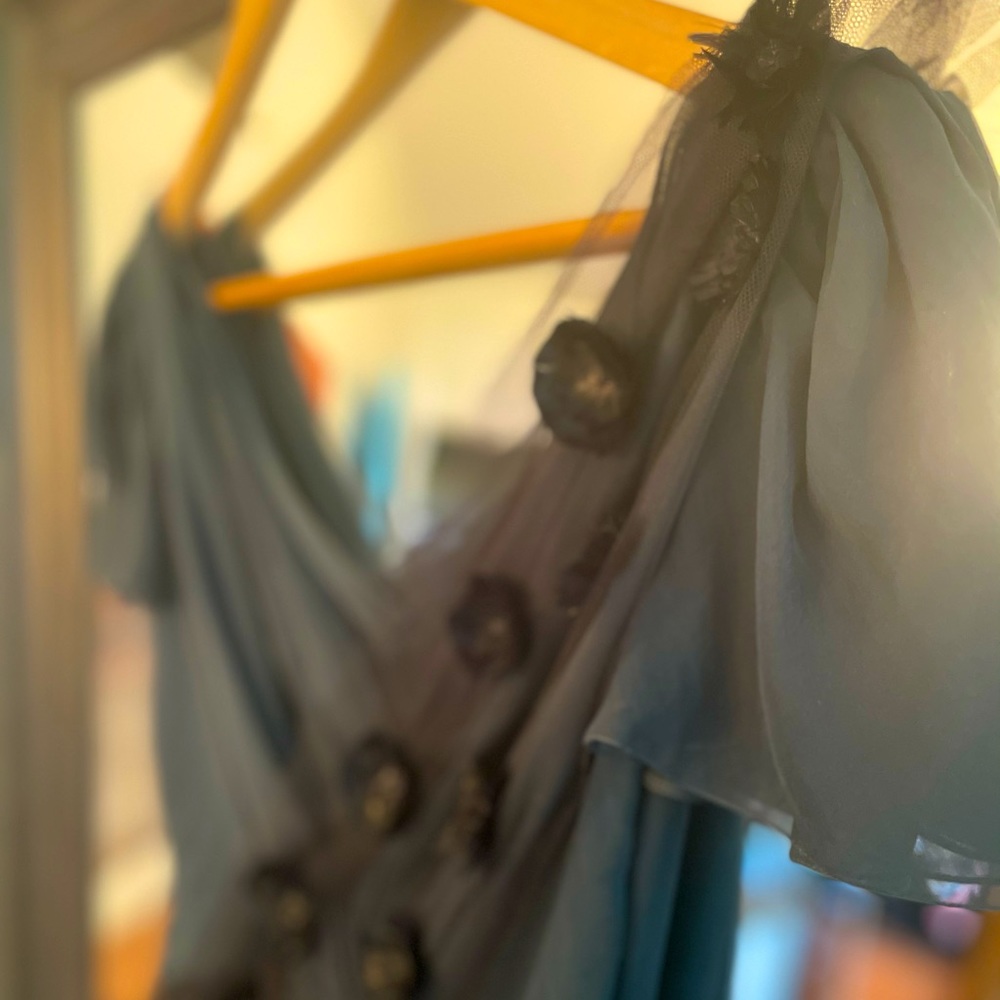 J Mendel Silk Gown